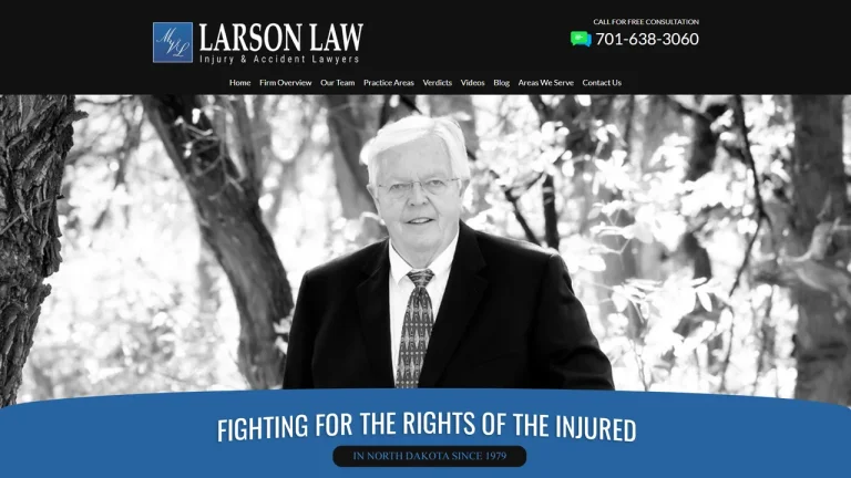 Larson Law Injury and Accident Lawyers Bismarck, ND - Attorney in Bismarck