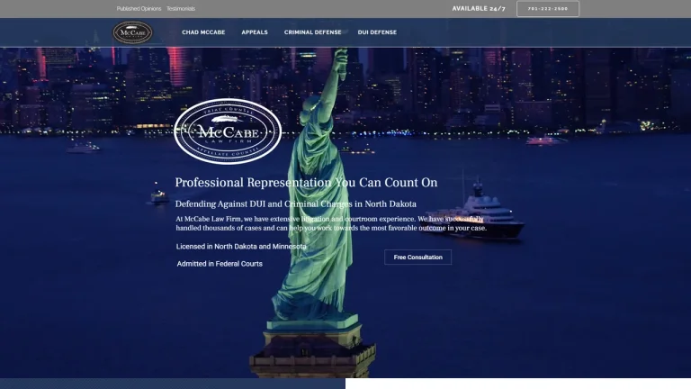 McCabe Law Firm Bismarck, ND - Attorney in Bismarck