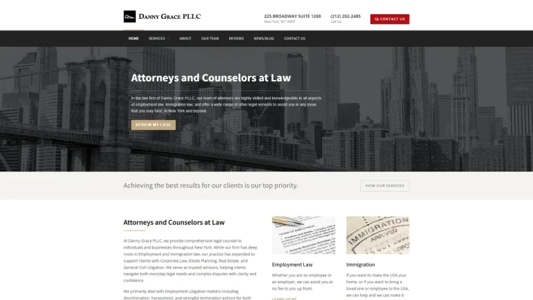 Danny Grace PLLC - NYC, New York - Attorney in New York City