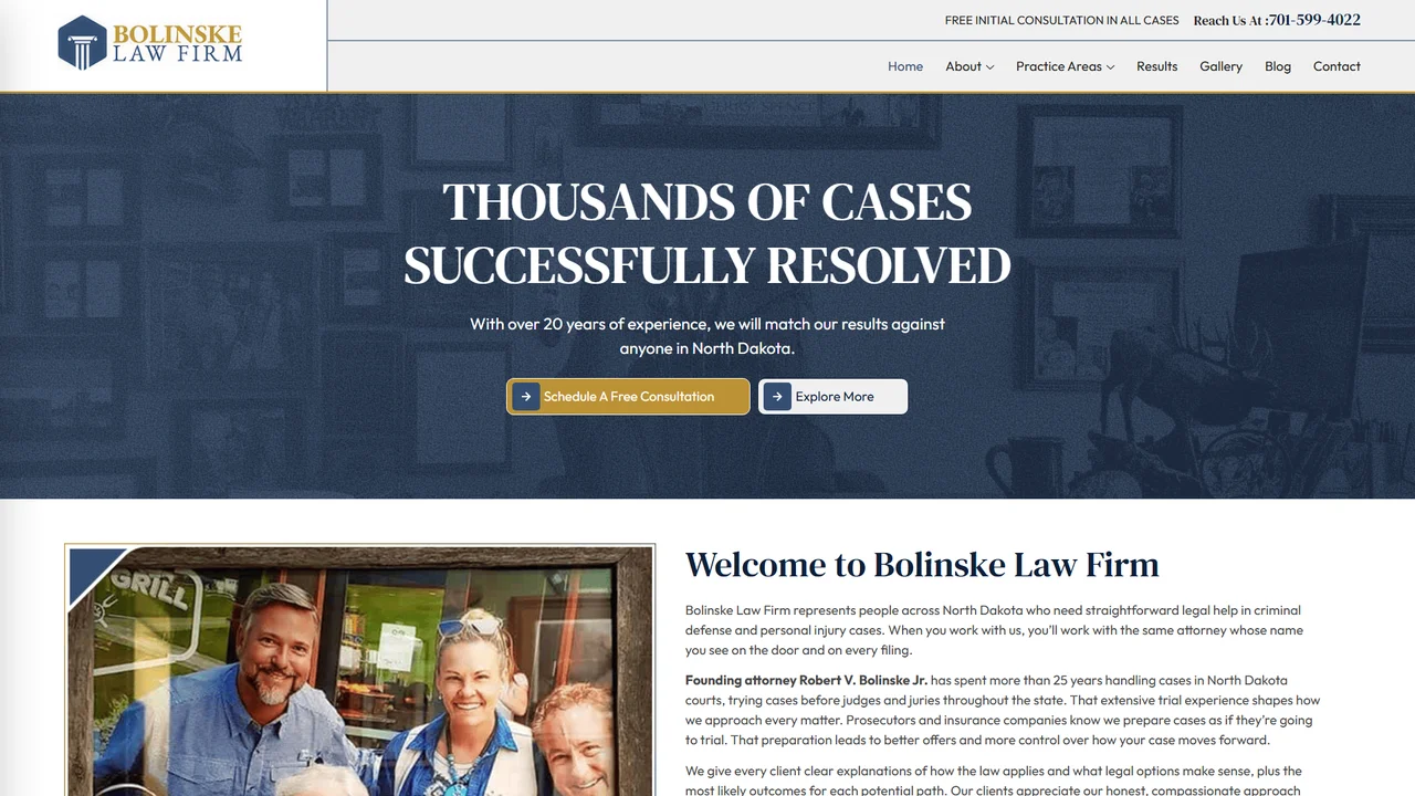 Bolinske Law Firm - Bismarck, ND office in Bismarck, North Dakota