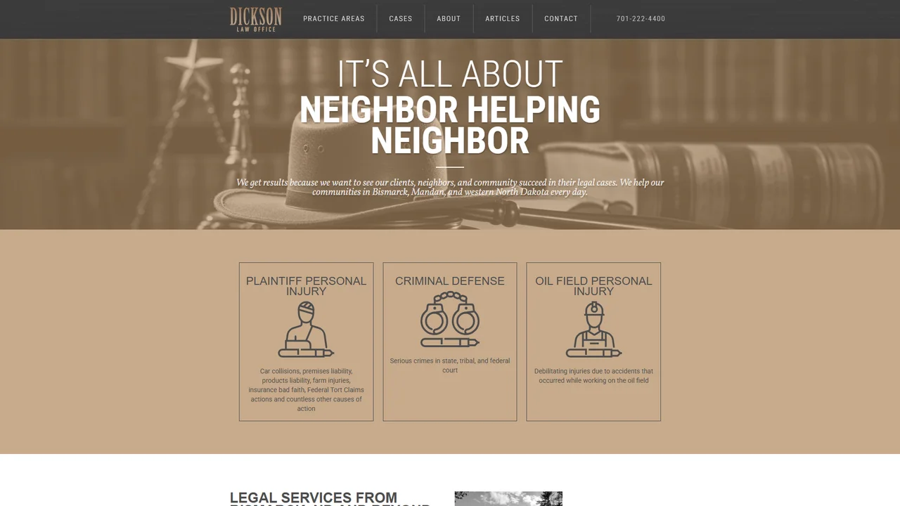 Dickson Law Office - Bismarck, ND office in Bismarck, North Dakota