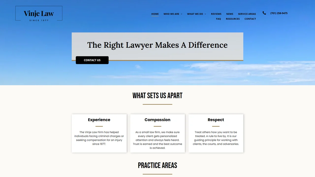 Vinje Law Firm - Bismarck, ND office in Bismarck, North Dakota