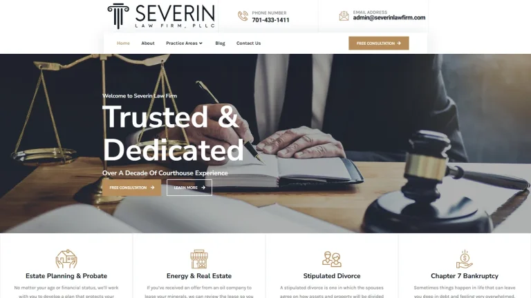 Severin Law Firm - Bismarck, ND - Attorney in Bismarck