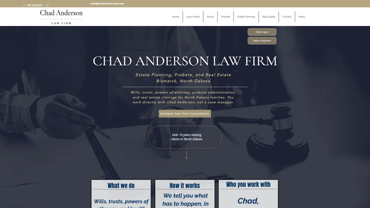 Chad Anderson Law Firm - Bismarck, ND office in Bismarck, North Dakota