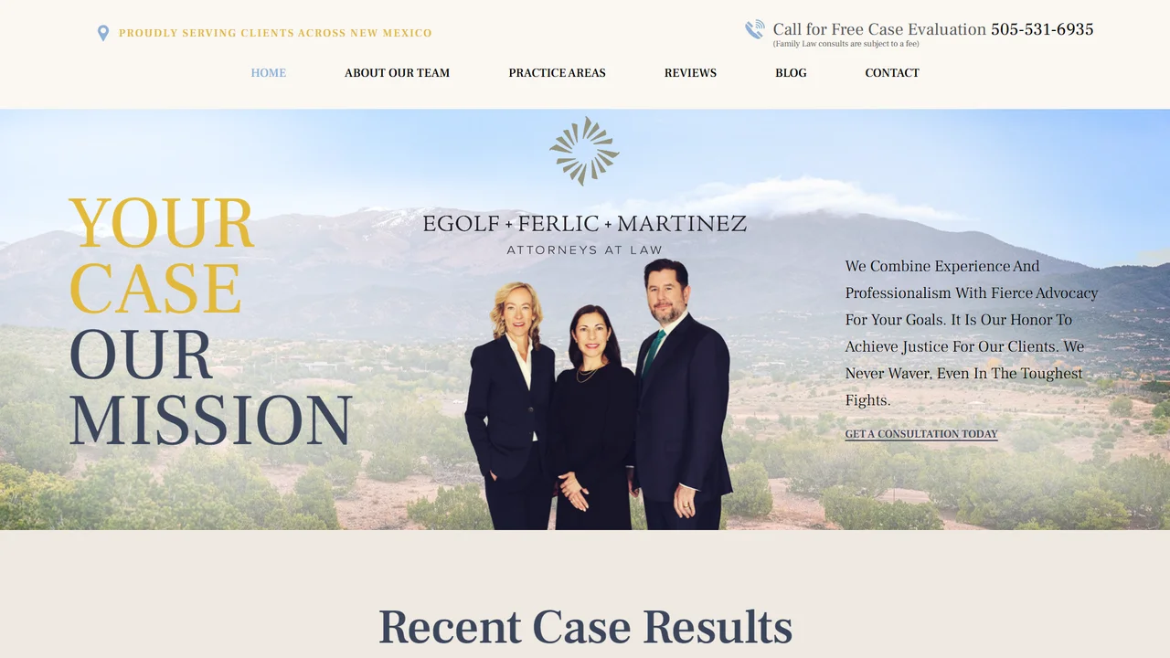 Egolf + Ferlic + Martinez, LLC - Santa Fe, NM office in Santa Fe, New Mexico