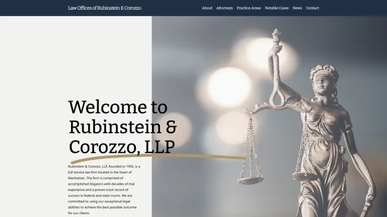 Rubinstein & Corozzo LLP - NYC, New York - Attorney in New York City