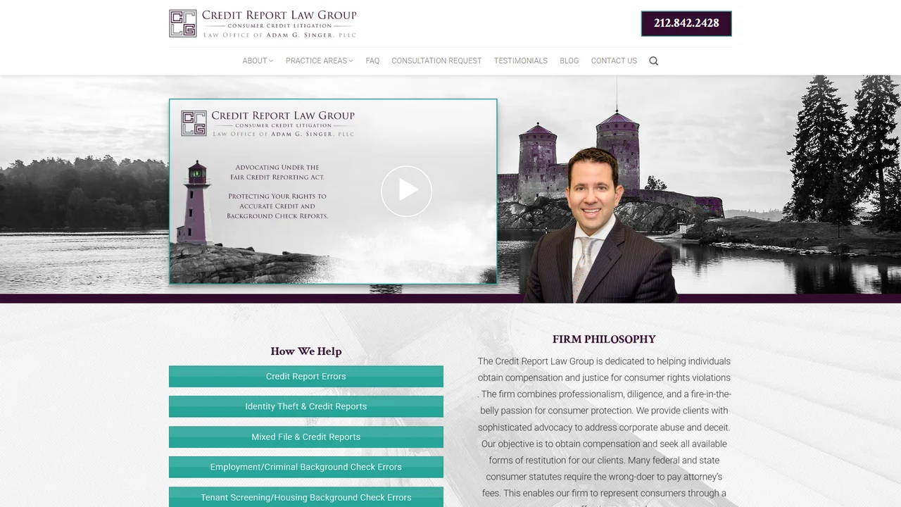 The Credit Report Law Group - NYC, New York office in New York City, New York