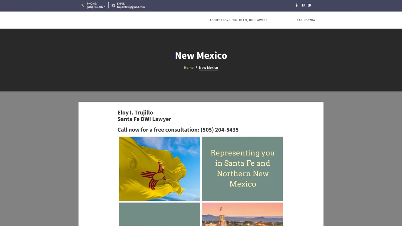 Eloy I. Trujillo, DUI Lawyer - Santa Fe, NM office in Santa Fe, New Mexico