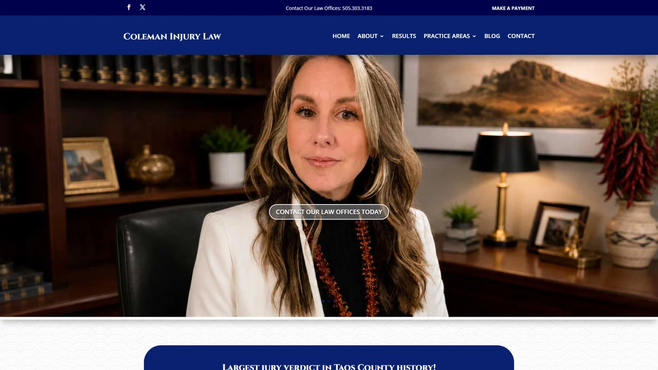 Coleman Law - Santa Fe, NM office in Santa Fe, New Mexico