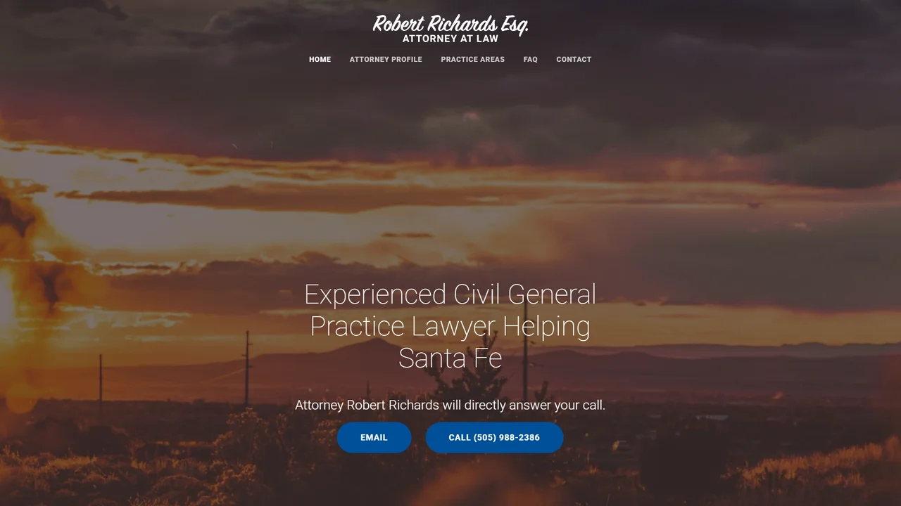 Robert Richards, Esq. - Santa Fe, NM office in Santa Fe, New Mexico
