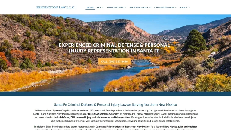 Pennington Law LLC - Santa Fe, NM - Attorney in Santa Fe