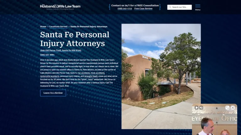 The Husband and Wife Law Team Santa Fe, NM - Attorney in Santa Fe