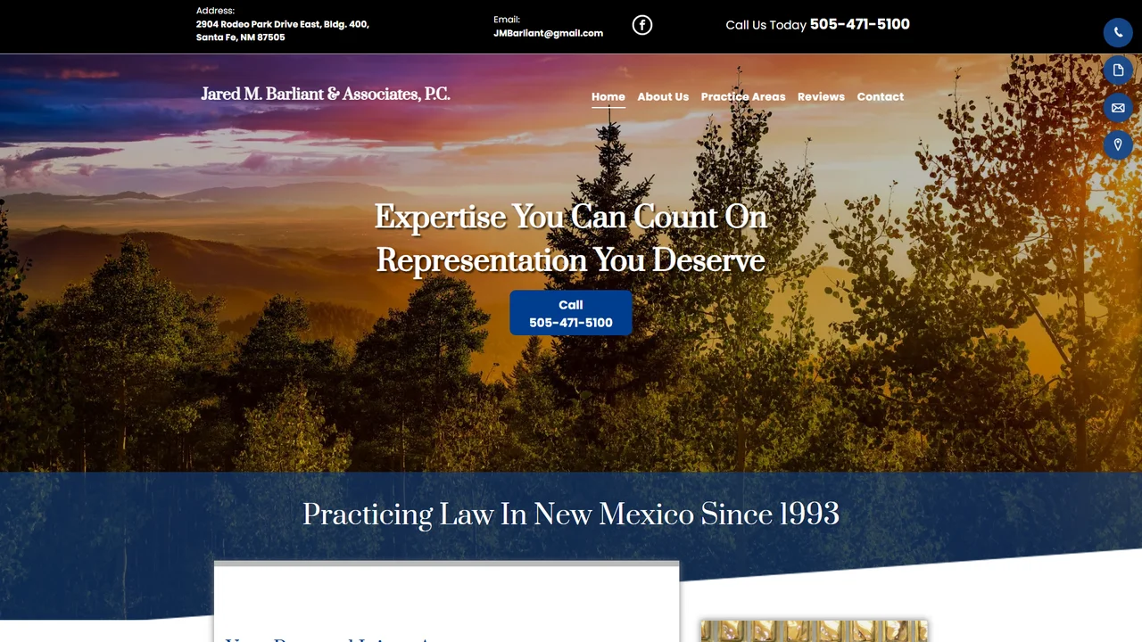 Jared M. Barliant and Associates, P.C. - Santa Fe, NM office in Santa Fe, New Mexico