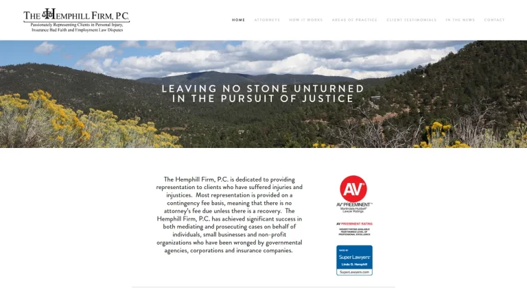 The Hemphill Firm P.C. - Santa Fe, NM - Attorney in Santa Fe