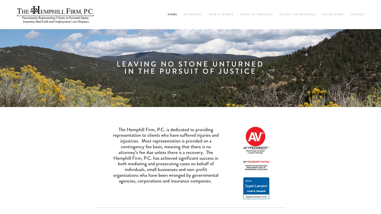The Hemphill Firm P.C. - Santa Fe, NM office in Santa Fe, New Mexico
