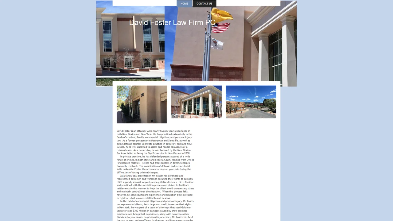 David Foster Law Firm, PC - Santa Fe, NM office in Santa Fe, New Mexico