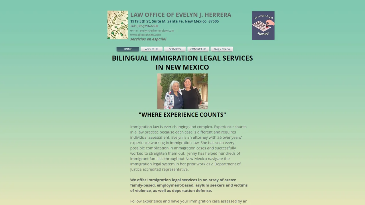 Law Office of Evelyn J. Herrera - Santa Fe, NM office in Santa Fe, New Mexico