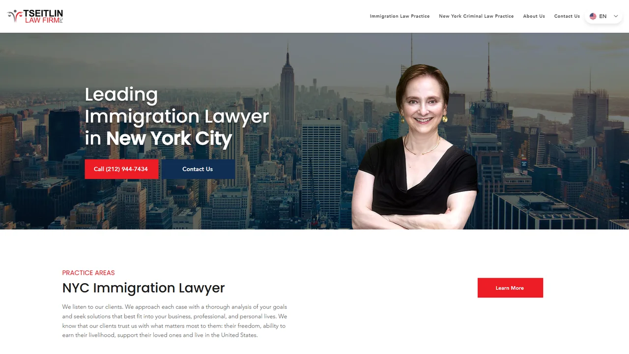 Tseitlin Law Firm P.C. - NYC, New York office in New York City, New York