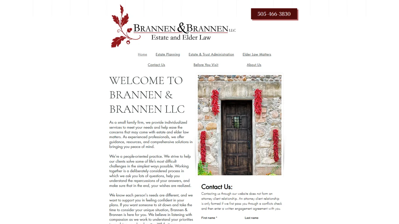 Brannen and Brannen LLC - Santa Fe, NM office in Santa Fe, New Mexico