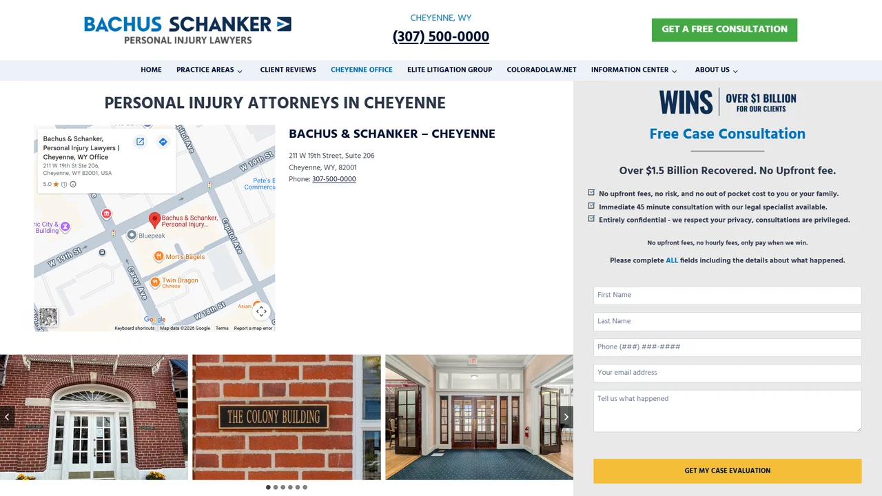 Bachus & Schanker - Cheyenne, WY office in Cheyenne, Wyoming