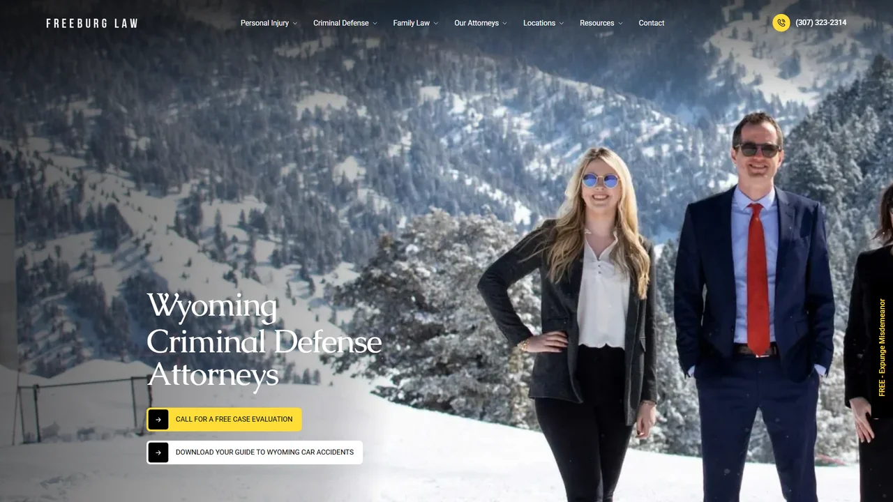 Freeburg Law: Wyoming Personal Injury Lawyer - CHEYENNE, WY office in Cheyenne, Wyoming