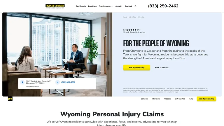 Morgan & Morgan, Cheyenne, WY - Attorney in Cheyenne