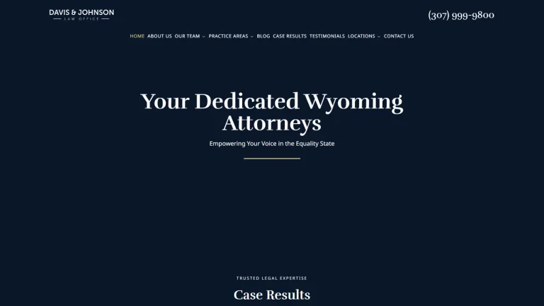 Davis and Johnson Law Office - Cheyenne, WY - Attorney in Cheyenne