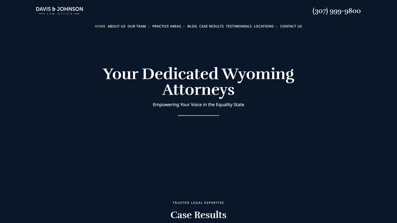 Davis and Johnson Law Office - Cheyenne, WY office in Cheyenne, Wyoming