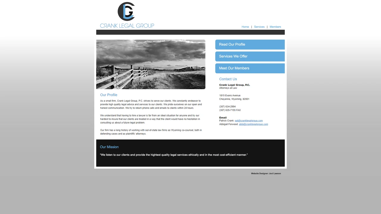 Crank Legal Group - Cheyenne, WY office in Cheyenne, Wyoming