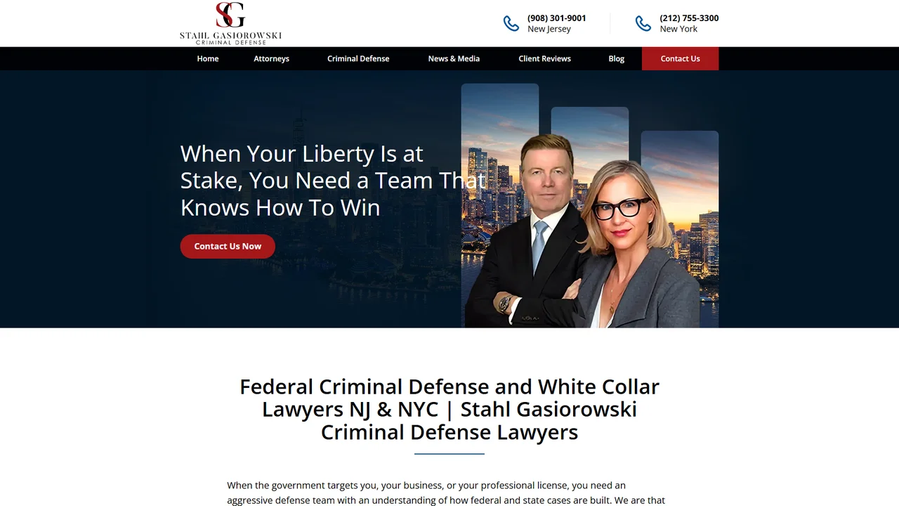 Stahl Gasiorowski Criminal Defense Lawyers - NYC, New York office in New York City, New York