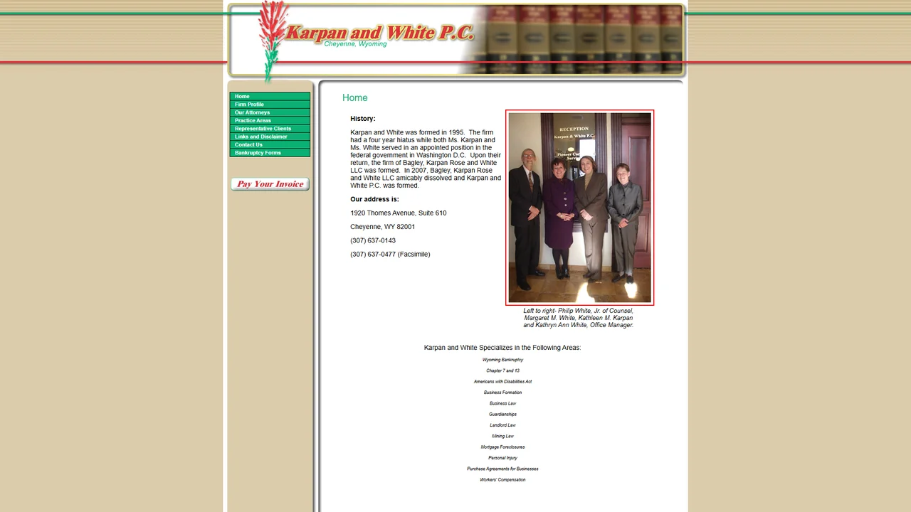 Karpan & White PC - Cheyenne, WY office in Cheyenne, Wyoming