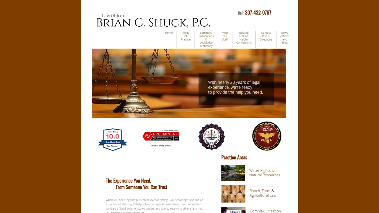 Law Office of Brian C. Shuck PC - Cheyenne, WY office in Cheyenne, Wyoming