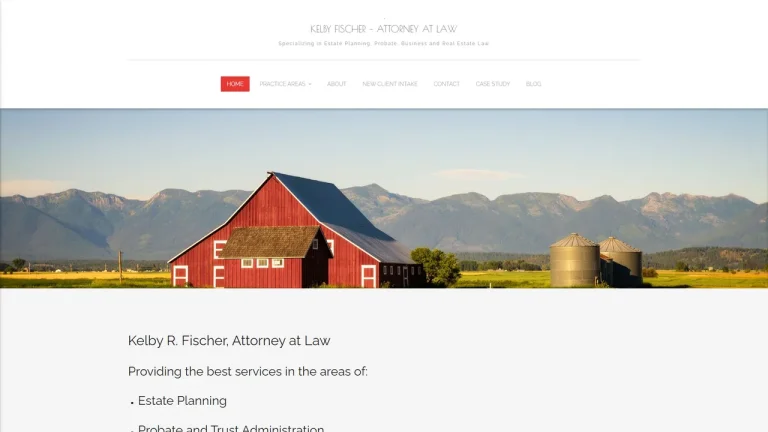 Kelby R. Fischer, Attorney at Law - Helena, MT - Attorney in Helena