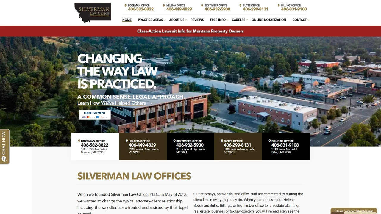 Silverman Law Office, PLLC - Helena, MT office in Helena, Montana