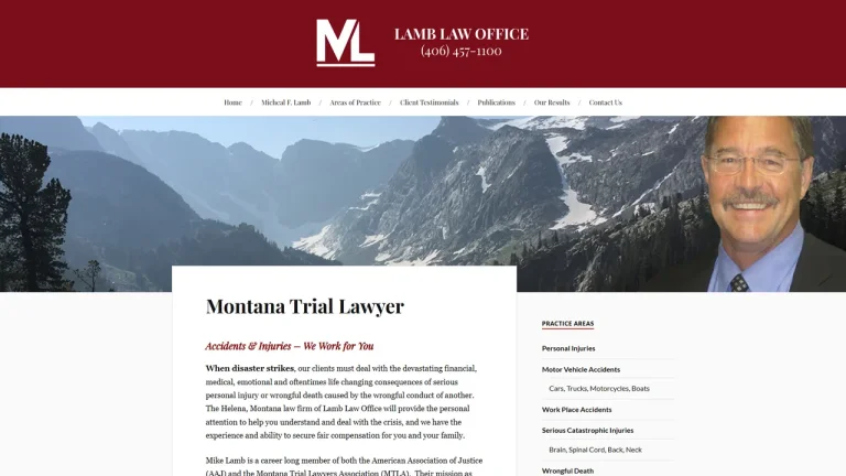 Lamb Law Office, PLLC - Helena, MT - Attorney in Helena