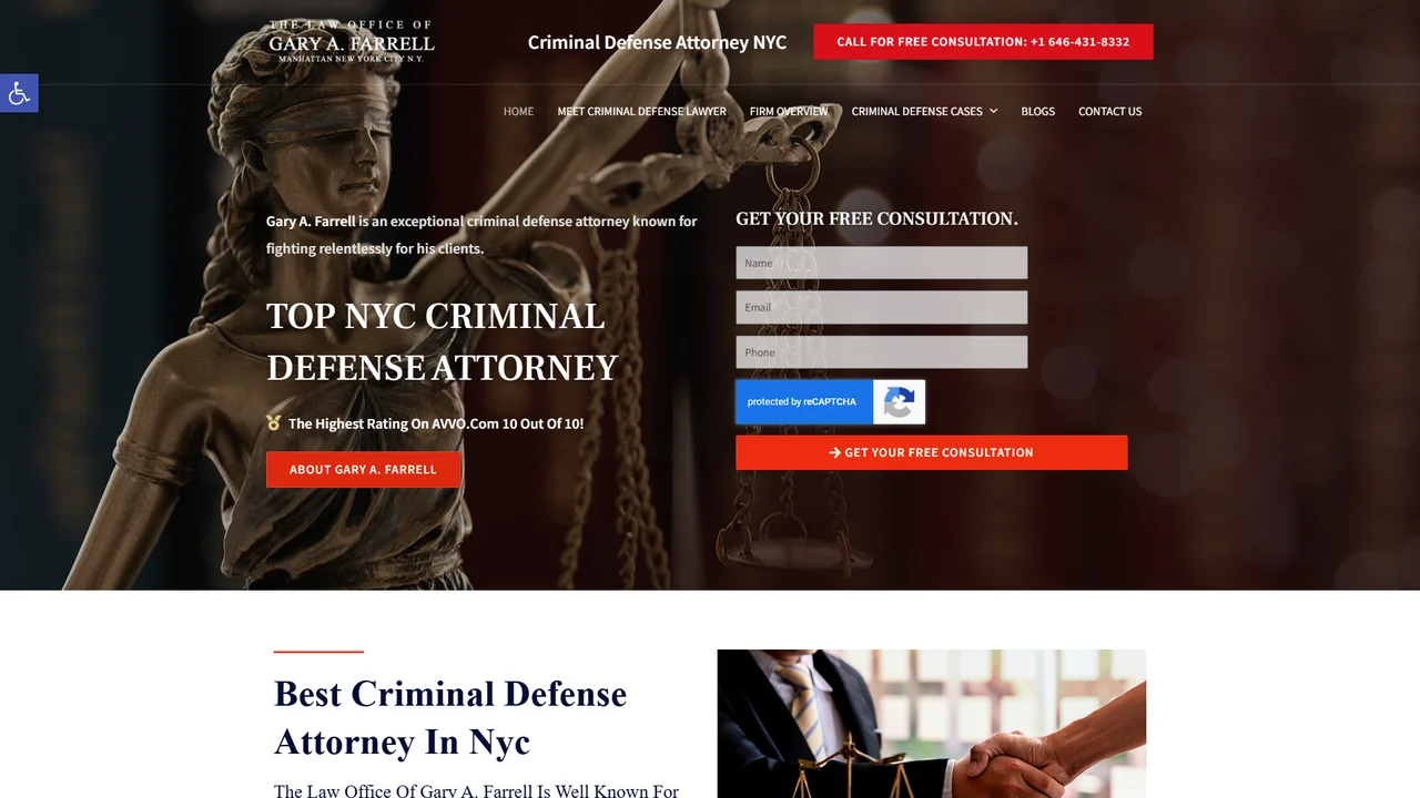 The Law Office of Gary A. Farrell - NYC, New York office in New York City, New York