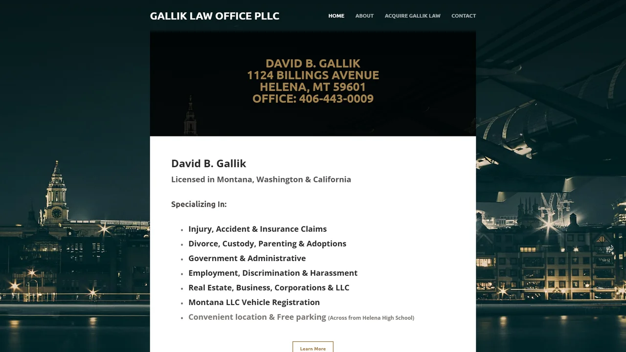 Gallik Law Office - Helena, MT office in Helena, Montana