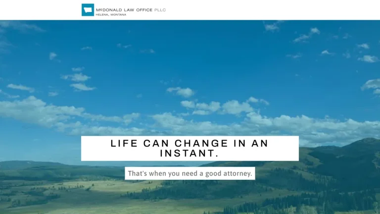 McDonald Law Office, PLLC - Helena, MT - Attorney in Helena