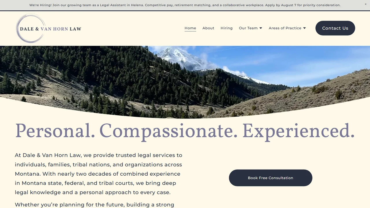 Dale & Van Horn Law, PLLC - Helena, MT office in Helena, Montana