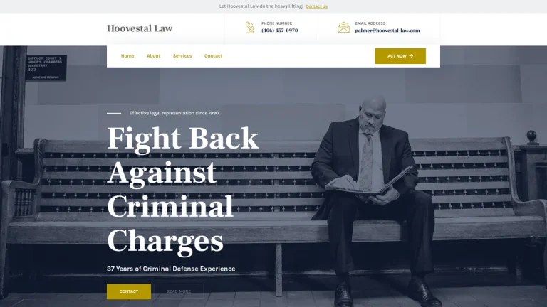 Hoovestal Law Firm - Helena, MT - Attorney in Helena