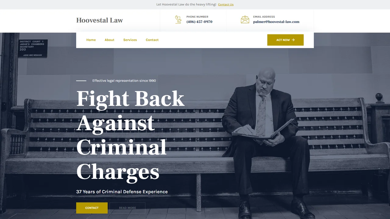 Hoovestal Law Firm - Helena, MT office in Helena, Montana