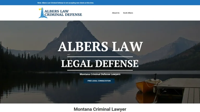 Albers Law Criminal Defense - Helena, MT - Attorney in Helena