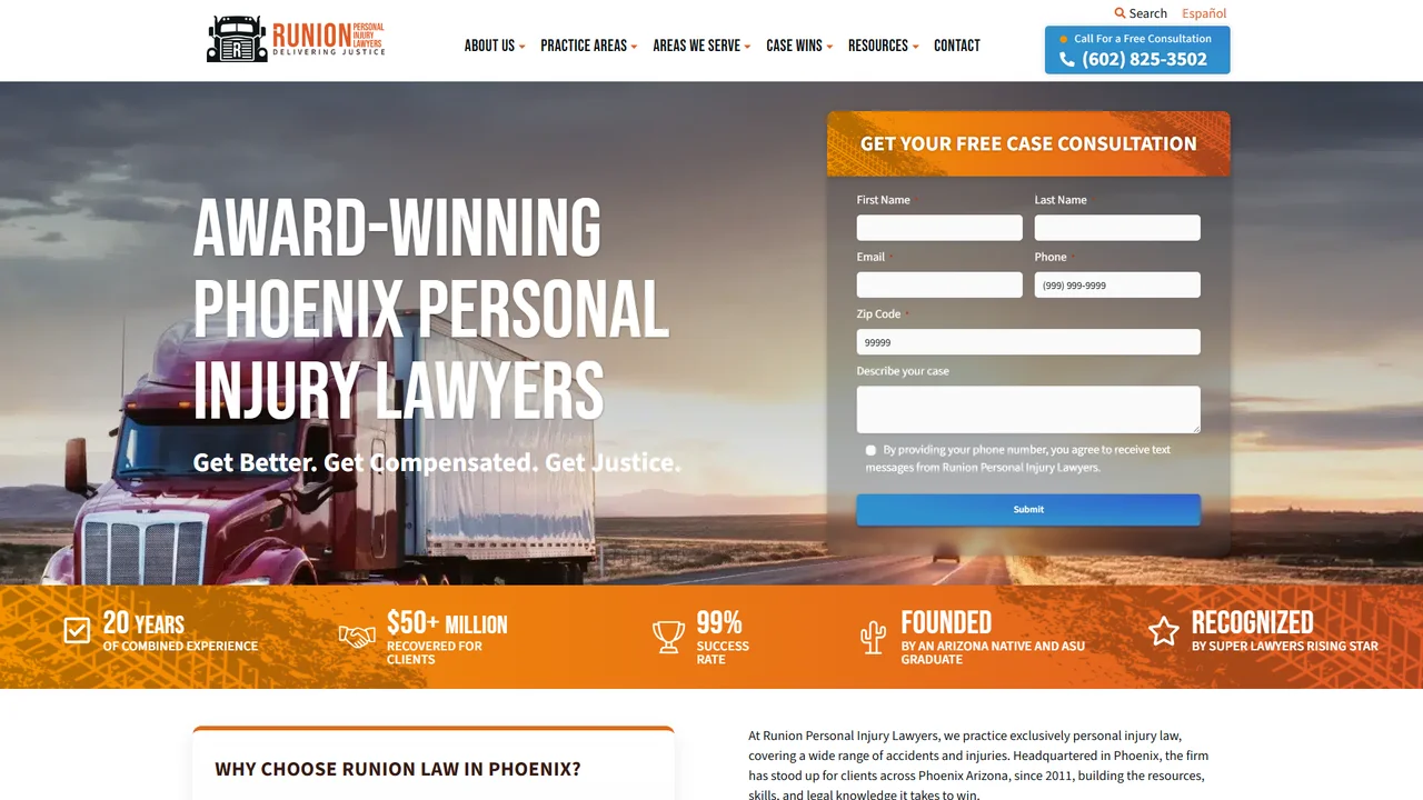 Runion Personal Injury Lawyers - Phoenix, AZ office in Phoenix, Arizona