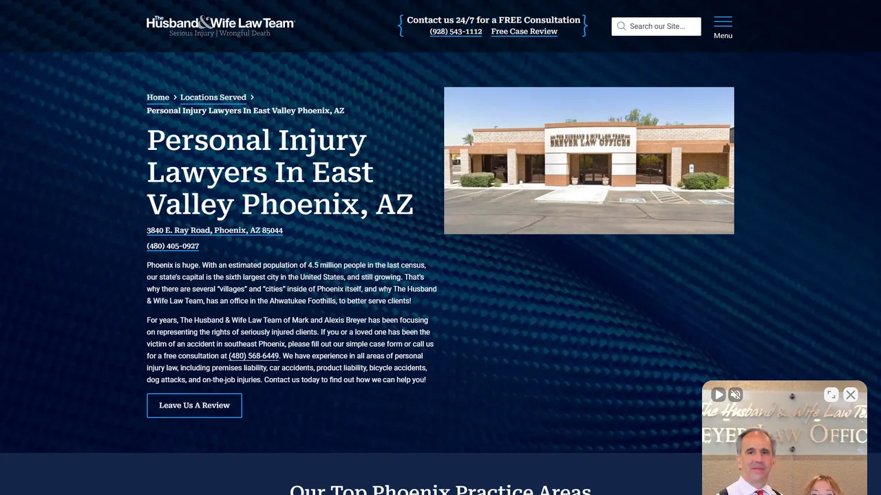 The Husband & Wife Law Team - Phoenix, AZ office in Phoenix, Arizona