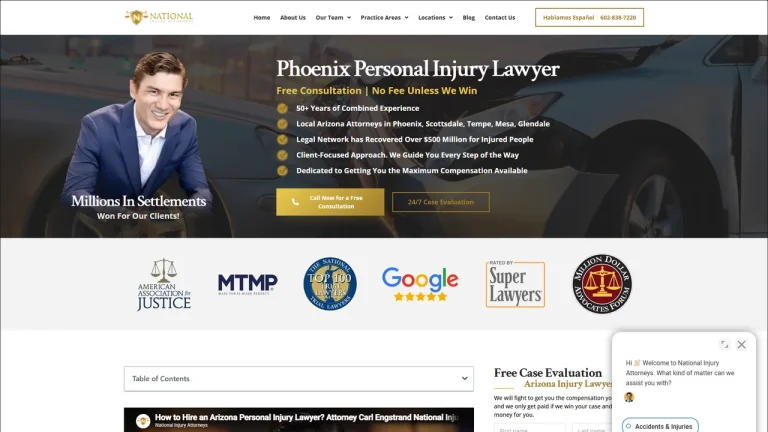 National Injury Attorneys, LLC - Phoenix, AZ - Attorney in Phoenix