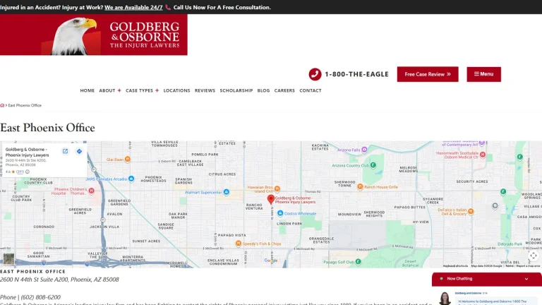 Goldberg & Osborne - Phoenix Injury Lawyers - PHOENIX, AZ - Attorney in Phoenix