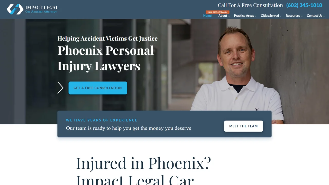 Impact Legal Car Accident Attorneys Phoenix - Phoenix, AZ office in Phoenix, Arizona