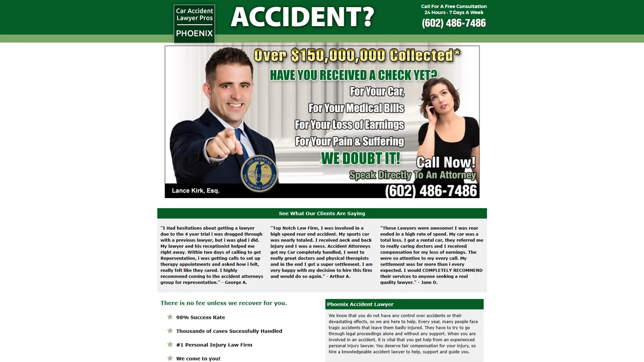 Car Accident Lawyer Pros Phoenix - Phoenix, AZ office in Phoenix, Arizona