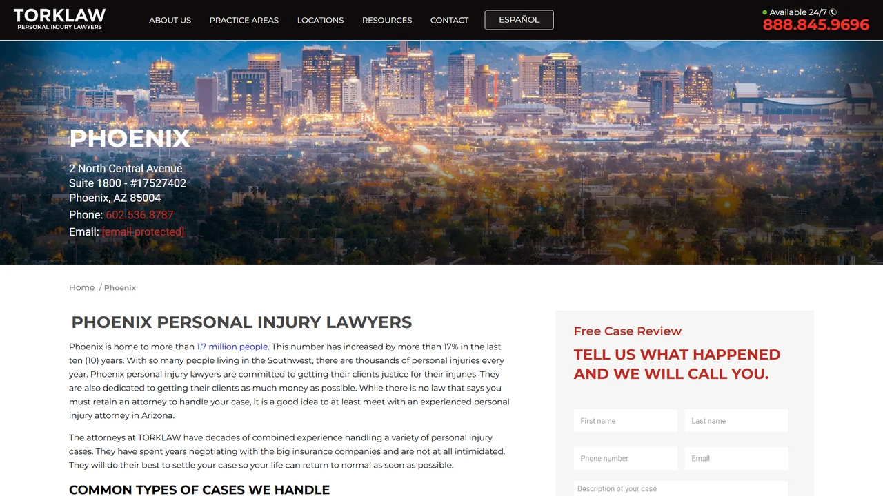 TORKLAW Phoenix, AZ office in Phoenix, Arizona