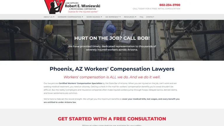 Robert E. Wisniewski, P.C. - Phoenix, AZ - Attorney in Phoenix